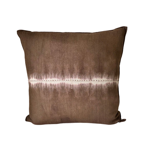 Ombre: Chocolate - Dipped twice with hand stitched seam - 50x50